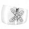 Bague 49 Bague Chaumet or gris diamants 58 Facettes 61E00424