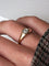 Bague Bague Jonc Solitaire vintage deux ors et diamant 58 Facettes