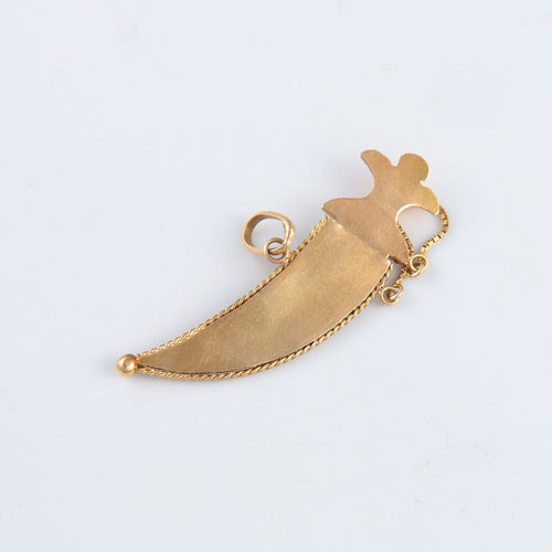 Pendentif Pendentif Poignard 58 Facettes JE69