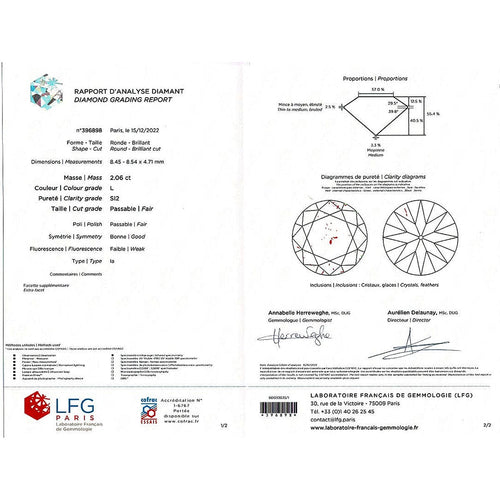 Bague 61 Bague vintage or rose, diamant. 58 Facettes 32211