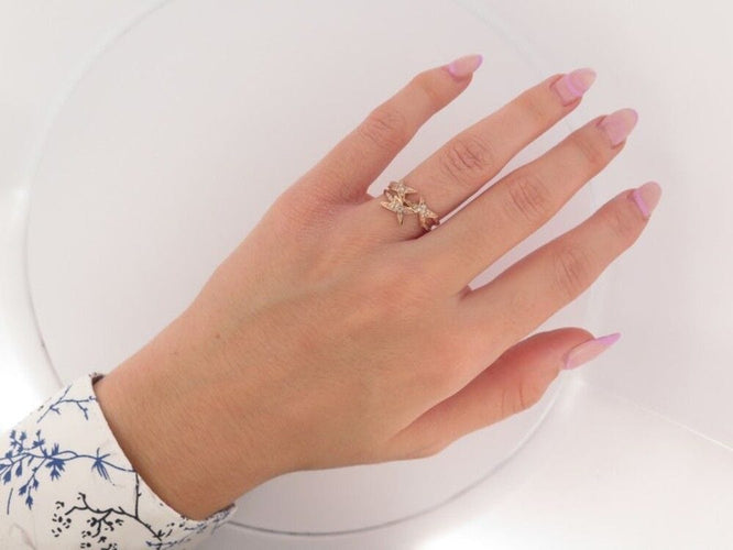 Bague 54 bague MAUBOUSSIN a jamais mon etoile n 3 ri1052pgdi 54 diamant or 18k 58 Facettes 253997