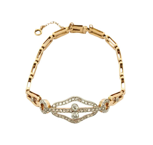 Bracelet Bracelet Art Déco Or jaune Diamant 58 Facettes BO/230026