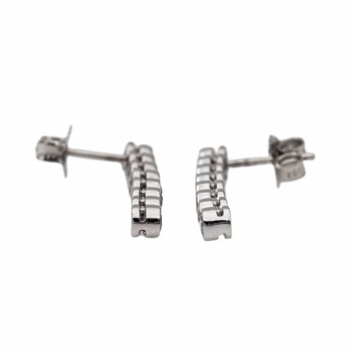 Boucles d'oreilles Boucles d'oreilles Ligne Or blanc Diamant 58 Facettes 2826008CN