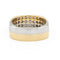 Bague 54 Bague Alliance Or blanc Diamant 58 Facettes 1850841CN