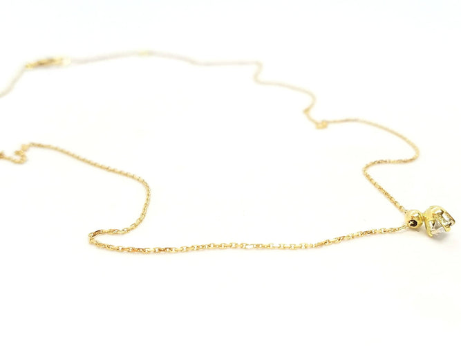 Collier Collier Chaîne + pendentif Or jaune Diamant 58 Facettes 579124RV