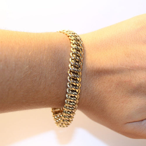 Bracelet Bracelet Maille Américaine 58 Facettes 8890