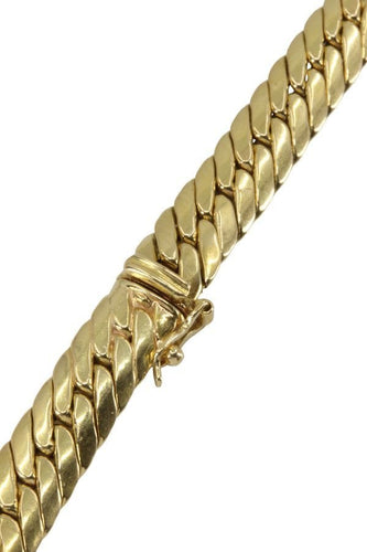 Collier COLLIER MAILLE PLATE 58 Facettes 038781