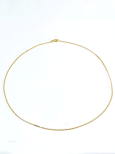 Collier Chaine Or jaune Maille Gourmette 58 Facettes