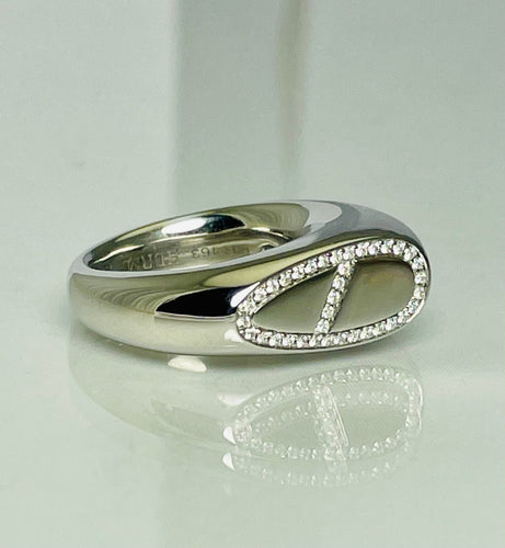 Bague 53 Bague Hermès Diamants 58 Facettes