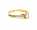 Bague 53 Bague Solitaire Or jaune Diamant 58 Facettes 578712RV