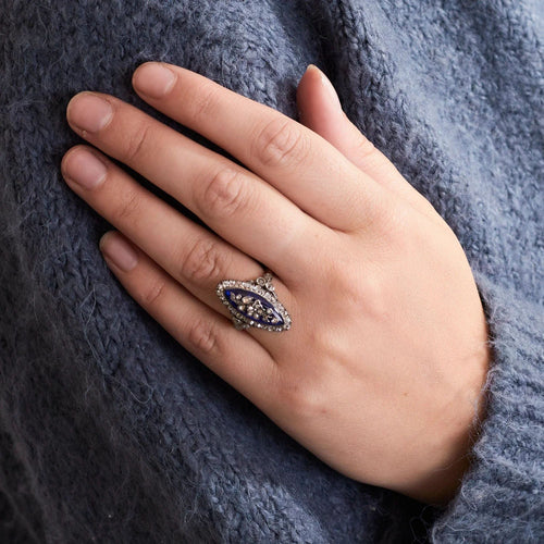 Bague 54.5 BAGUE MARQUISE DIAMANTS 58 Facettes BO/230020 STA