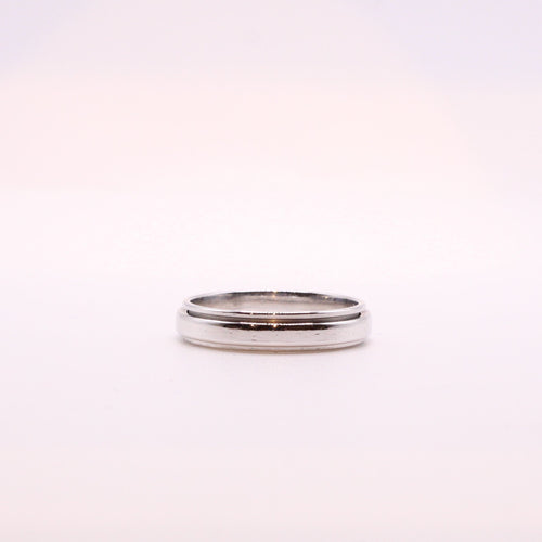 Bague Alliance PIAGET or blanc homme modèle Possession 58 Facettes