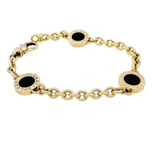 Bracelet Bracelet Bulgari, "Bulgari-Bulgari", or jaune. 58 Facettes 33060
