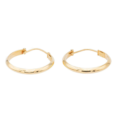 Boucles d'oreilles Boucles d'oreilles Créoles Or jaune 58 Facettes 1599608CN