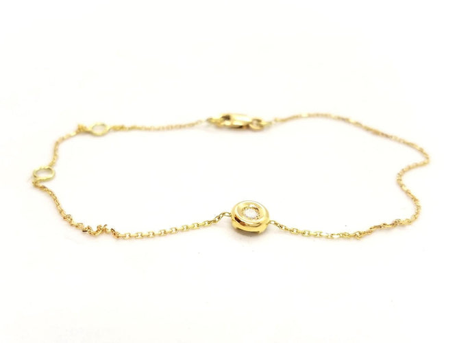 Bracelet Bracelet Or jaune Diamant 58 Facettes 578991RV