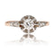 Bague 55 Bague ancienne solitaire diamants 58 Facettes 23-371