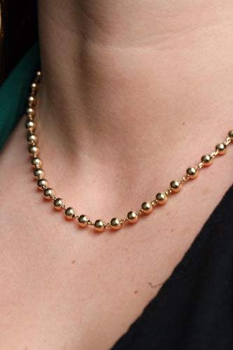 Collier Collier Boules Or jaune 58 Facettes 2041076CN