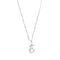 Collier Collier en or avec E et diamants 58 Facettes 32048
