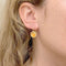 Boucles d'oreilles Boucles d'oreilles Chaumet, "Class One Croisière", or jaune, citrines, diamants. 58 Facettes 32338