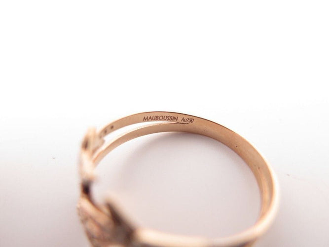 Bague 54 bague MAUBOUSSIN a jamais mon etoile n 3 ri1052pgdi 54 diamant or 18k 58 Facettes 253997