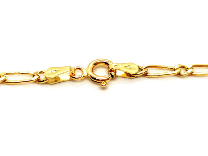 Collier Collier Maille figaro Or jaune 58 Facettes 1641390CN