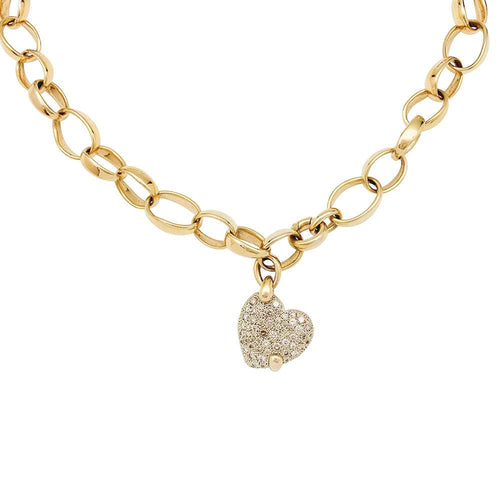 Collier Collier Pomellato, "Sabbia", or rose et diamants bruns. 58 Facettes 33271