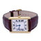 Montre Montre Cartier "Tank Louis Cartier" or jaune, cuir. 58 Facettes 33366