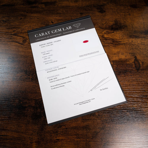 Bague 49.5 Bague or gris rubis diamants 58 Facettes 61200063