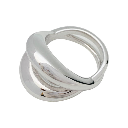 Bague 50 Bague Mauboussin, "Twins", or blanc. 58 Facettes 31375
