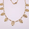 Collier Collier ancien, Draperie, Or jaune 18 carats, Filigrane 58 Facettes