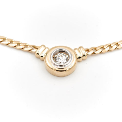 Collier Collier Pendentif Or jaune Diamant 58 Facettes 1916613CN