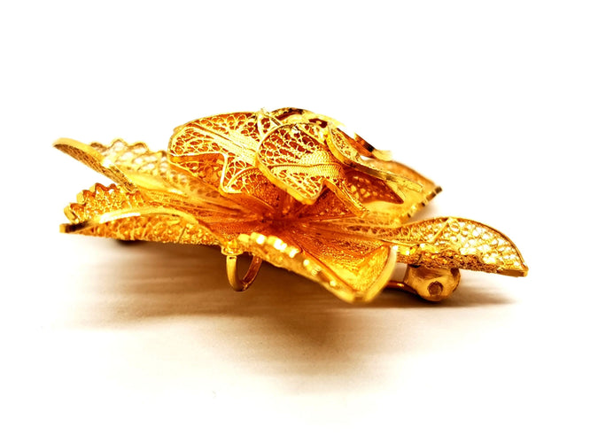 Broche Broche Fleur Or jaune 58 Facettes 1732134CN