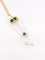 Pendentif Pendentif vintage Main de Figa or cristal de roche et lapis-lazuli 58 Facettes 814