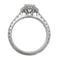 Bague 51 Bague Cartier "Destinée" en platine, diamant 0,73 carat. 58 Facettes 31610
