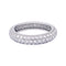 Bague 50 Alliance Cartier platine, diamants. 58 Facettes 33532