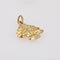Pendentif Pendentif sapin or jaune 58 Facettes CVP93