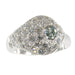 Bague 48 Bague or blanc, diamants 58 Facettes 17300-0035