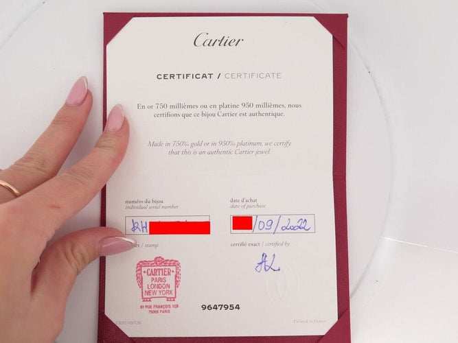 Bague 45 bague CARTIER trinity 3 ors 58 Facettes 257668