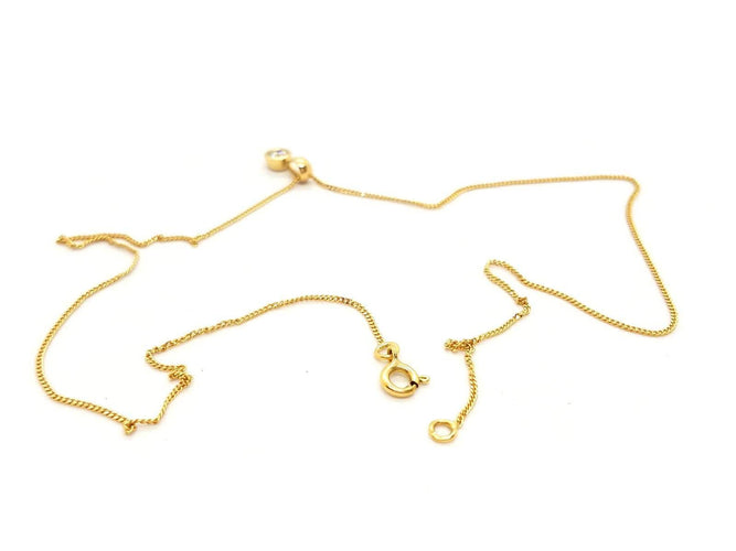 Collier Collier Chaîne + pendentif Or jaune Diamant 58 Facettes 06592CD