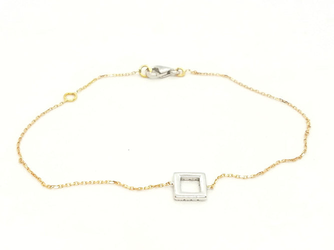 Bracelet Bracelet Graphique Or blanc Diamant 58 Facettes 579181RV