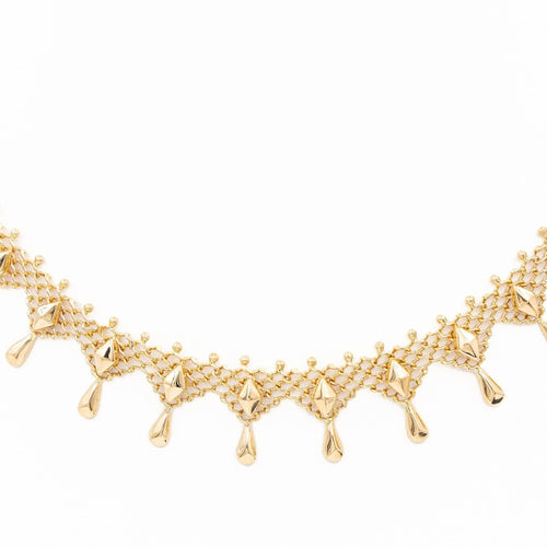 Collier Collier Maille ajourée Or rose 58 Facettes 2226534CN