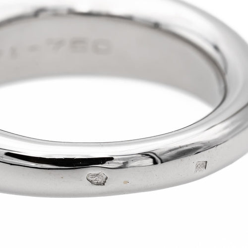 Bague 56 Chaumet Bague Jonc Or blanc 58 Facettes 2622518CN