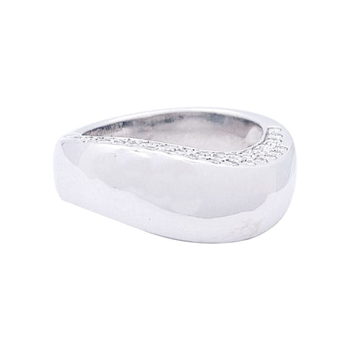 Bague 50 Bague Chaumet, "Valse", or blanc, diamants. 58 Facettes 33285