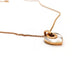 Collier Bulgari Collier Coeur Cuore Or rose Nacre 58 Facettes 1244796CN