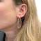 Boucles d'oreilles Boucles d'oreilles Messika, "Gatsby", or blanc, diamants. 58 Facettes 31952
