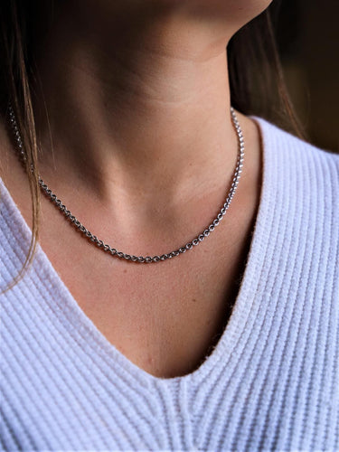 Collier Bulgari Collier Chaîne Or blanc 58 Facettes 2201964CN