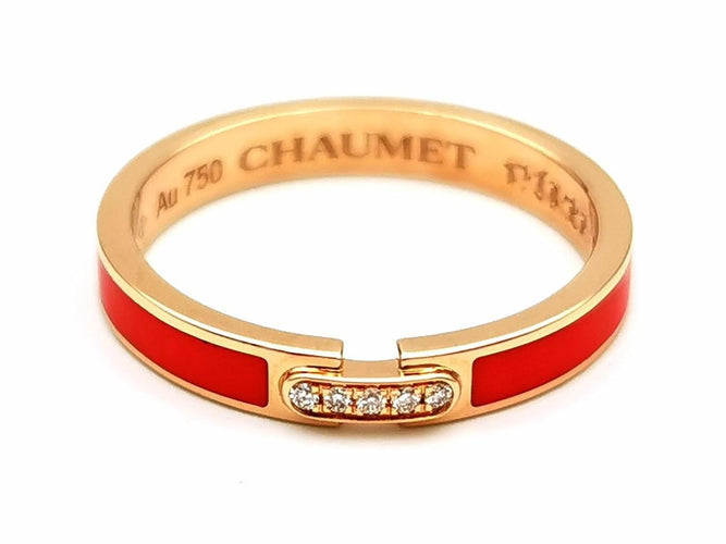Bague 53 Chaumet Bague Liens Or rose Diamant 58 Facettes 1783565CN