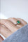 Bague Bague style Victorien émeraude et diamants 58 Facettes