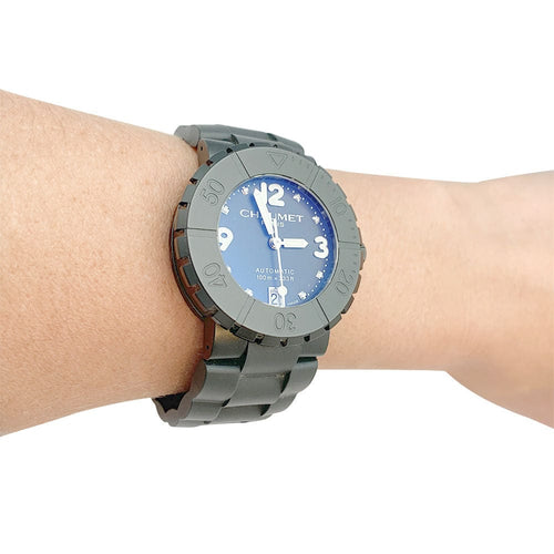 Montre Montre Chaumet, "Class One", titane, caoutchouc. 58 Facettes 31427