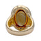 Bague 51 Bague Cartier, "Baignoire", or jaune, citrine. 58 Facettes 32936